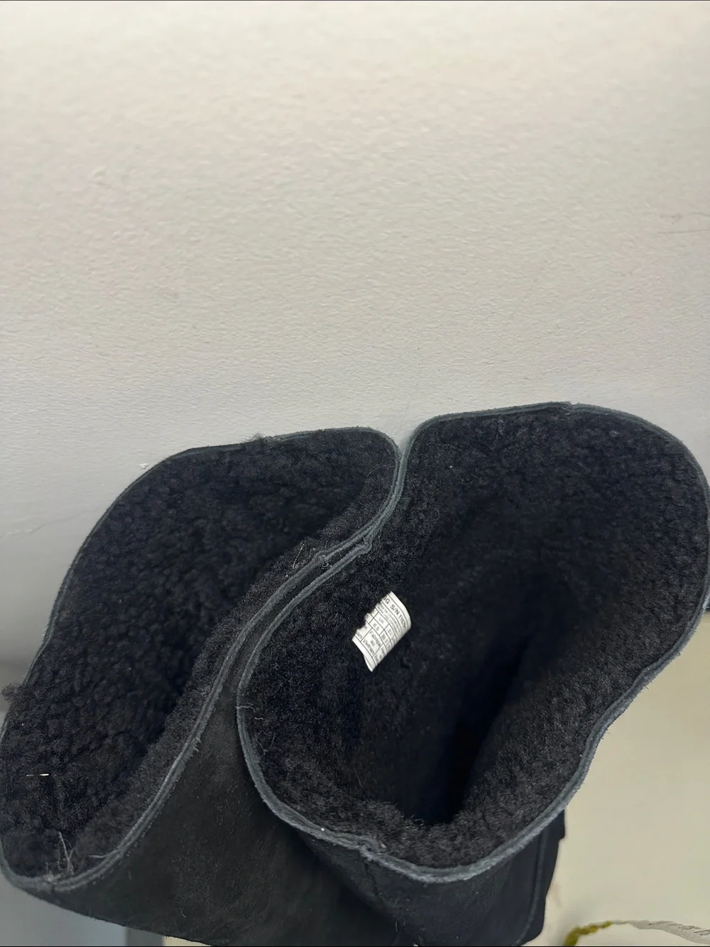 Uggs New heights Women's Black Suede over the Knee-High Platform Boots
